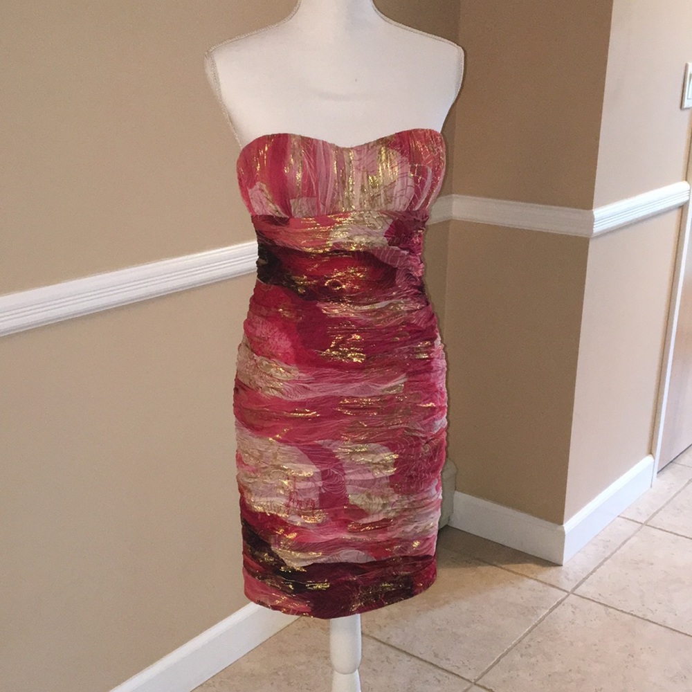 Strapess, cocktail dress